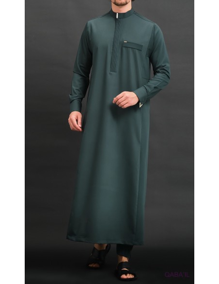 Qamis El Bey Vert Bouteille Qaba'il