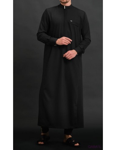 Qamis El Bey Noir Qaba'il