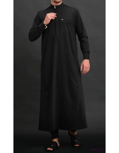 Qamis El Bey Noir Qaba'il