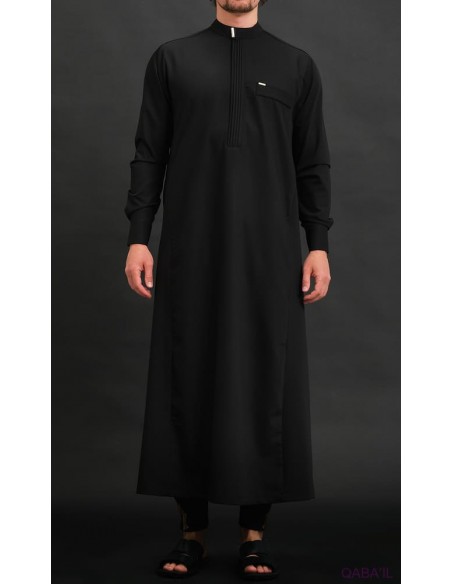 Qamis El Bey Noir Qaba'il