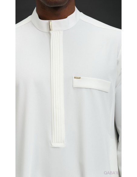 qamis El Bey Blanc Qaba'il