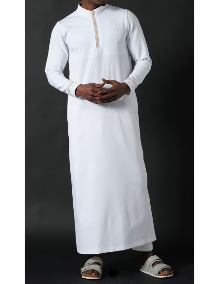 Qamis Prestige II Blanc Qaba'il