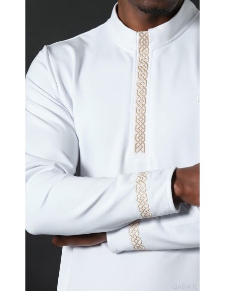 Qamis Prestige II Blanc Qaba'il