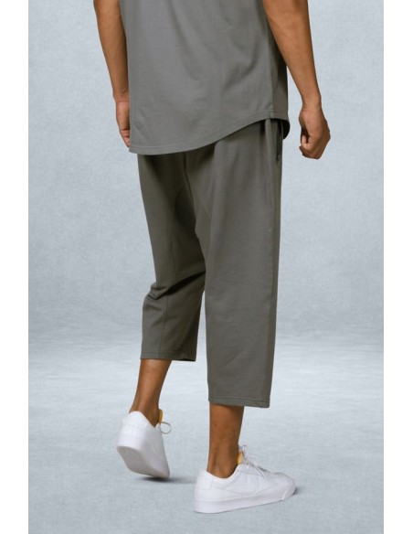 Sarouel Oversize Combo Gris Wassat – Sarouel Homme 100% Coton