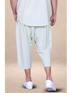 Sarouel oversize vert pastel homme Wassat 100% coton 2