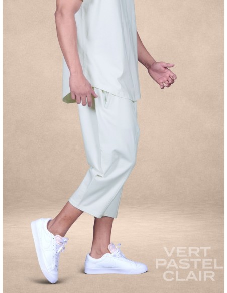 Sarouel Oversize Combo Vert Pastel Wassat – Sarouel Homme 100% Coton