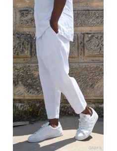 Sarouel Classik Lin Blanc...