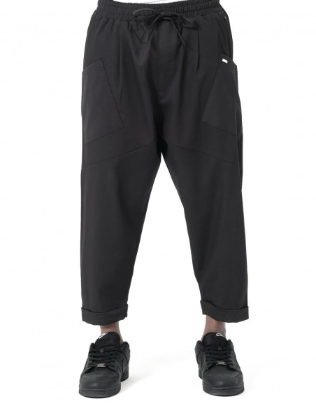 Sarouel Design Noir Qaba’il Homme