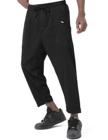 Sarouel Design Noir Qaba’il Homme