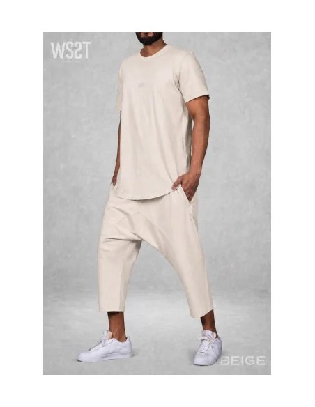Ensemble Combo S26 Beige Wassat homme 100% coton