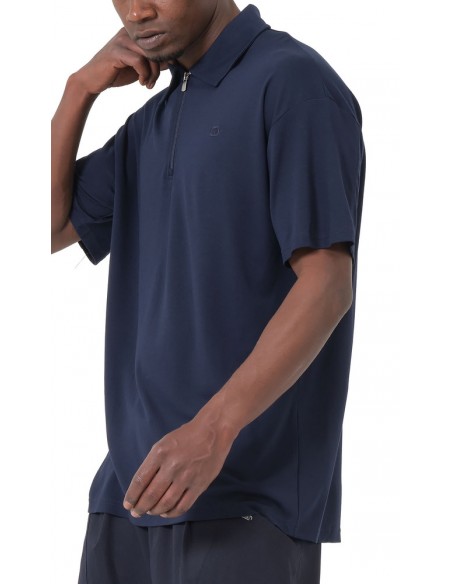 Polo Oversize Bleu Marine Homme Qaba’il