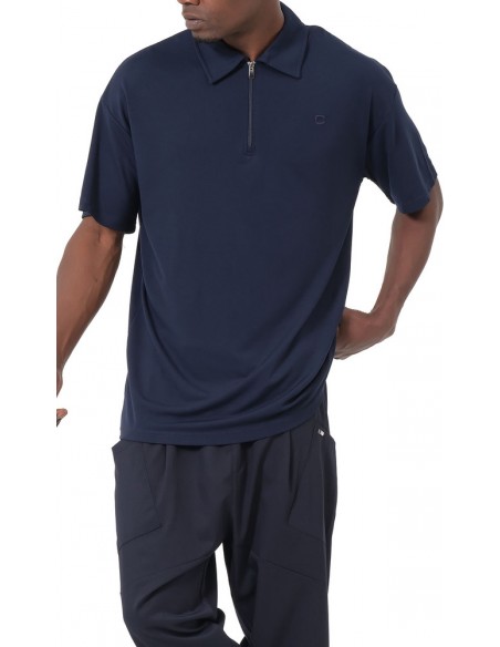 Polo Oversize Bleu Marine Homme Qaba’il